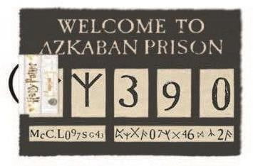 Zerbino Harry Potter Welcome To Azkaban Prison Cm 60X40 - Gp85223 Zerbino Harry Potter Welcome To Azkaban Prison Cm 60X40 - Gp85223